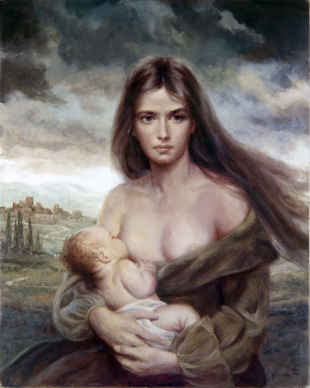 Young Mother of the Apenines