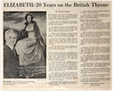 Elizabeth: 20 Years on the British Throne