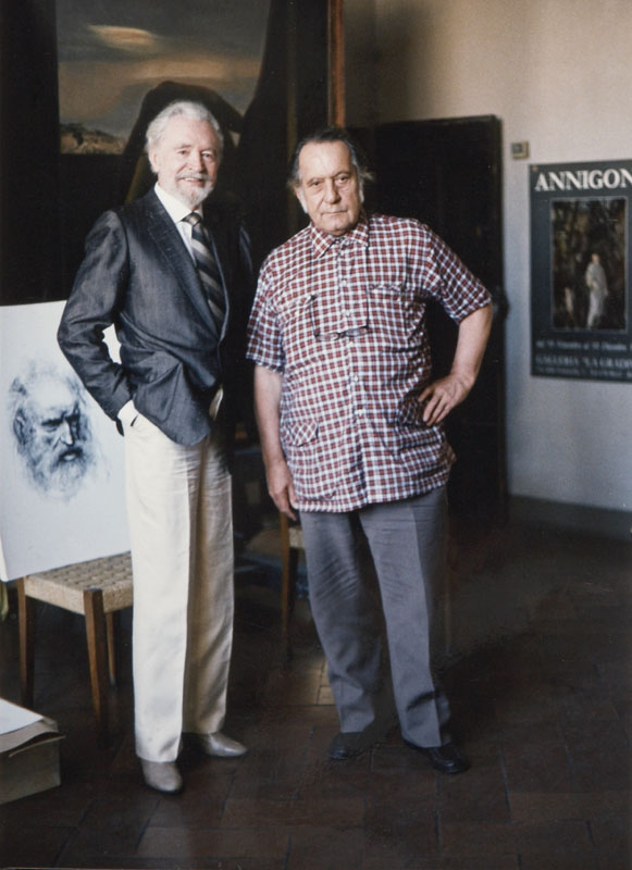 Joe and Pietro Annigoni