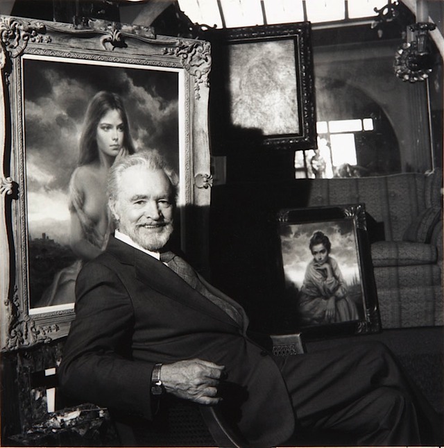 Vincita with paintings