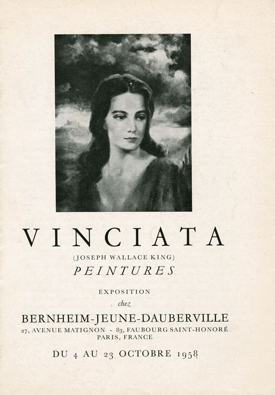 Peintures, Bernheim-Jeune-Dauberville, Paris, 1958