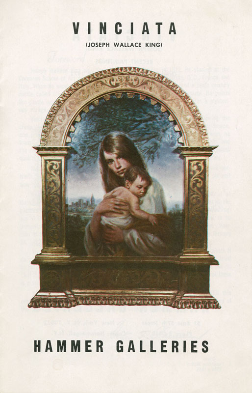 Vinciata, Hammer Galleries, NY, 1972