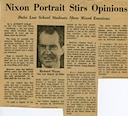 Nixon Portrait Stirs Opinions